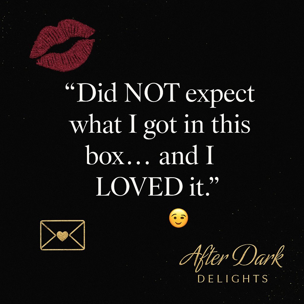 afterdarkboxes's tweet image. They said: “Did NOT expect what I got in this box… and I LOVED it.” 😏
 ⠀⠀
Our mystery boxes aren’t just gifts, they’re experiences.

 Dare to unwrap the night? 🎁💋

👉 afterdarkdelights.shop.netcash.co.za
 ⠀⠀
 #AfterDarkDelights #MysteryBox #18PlusOnly #GiftWithASecret