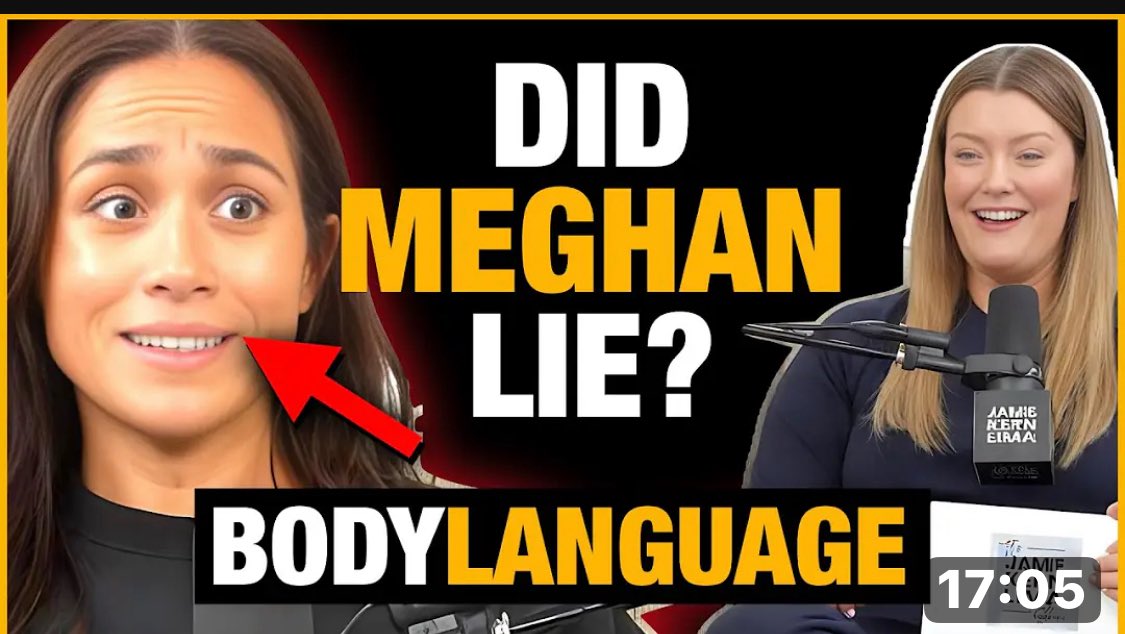 This is a MUST WATCH!! It’s all lies!!!
#meghanmarkle #MeghanMarkleExposed #MeghanMarkleIsAConArtist #MeghanIsTheProblem #princeharry <a href="/RealRecaps/">Real Housewives Recaps</a> <a href="/RestingDollface/">Resting Dollface 𝕋𝕄 🫶🦖🇺🇸</a> <a href="/RNN_RoyalNews/">Royal News Network</a> <a href="/danwootton/">Dan Wootton</a> <a href="/nancytsidley/">Nancy Sidley</a> <a href="/StephanieSidley/">Stephanie Sidley</a> 

youtu.be/D6qpaSUDyoc?si…