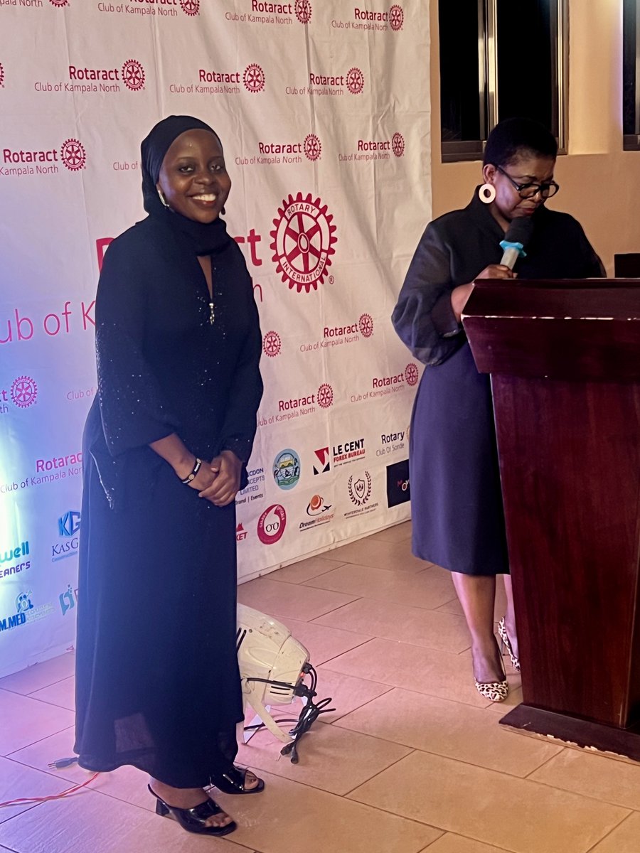 Rotaract Kampala North (@kanosug) on Twitter photo Distinguished presence! 🙏
We're honored to have <a href="/JustineLumumba/">Justine Kasule Lumumba</a>, Minister of General Duties, in the office of the Prime Minister, representing our Guest of Honor, Prime Minister <a href="/RobinahNabbanja/">Rt. Hon. Nabbanja Robinah. PRIME MINISTER</a> at our #11ThKANOsInstallation.
Thank you for gracing our event! 👏 Distinguished presence! 🙏
We're honored to have <a href="/JustineLumumba/">Justine Kasule Lumumba</a>, Minister of General Duties, in the office of the Prime Minister, representing our Guest of Honor, Prime Minister <a href="/RobinahNabbanja/">Rt. Hon. Nabbanja Robinah. PRIME MINISTER</a> at our #11ThKANOsInstallation.
Thank you for gracing our event! 👏