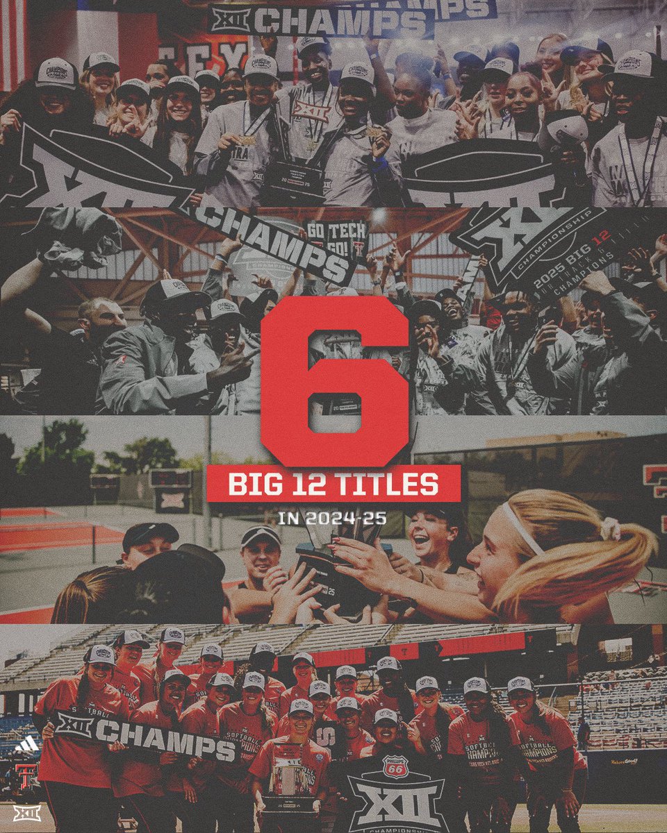 Put another Big 12 title on the board! 🏆

And we're still not done.