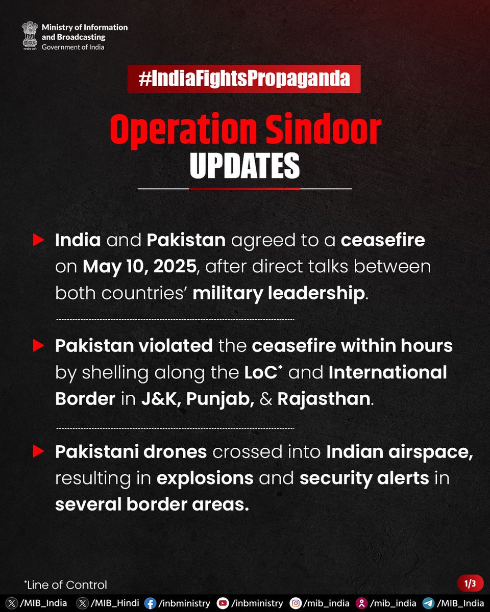 Ministry of Information and Broadcasting tweet media