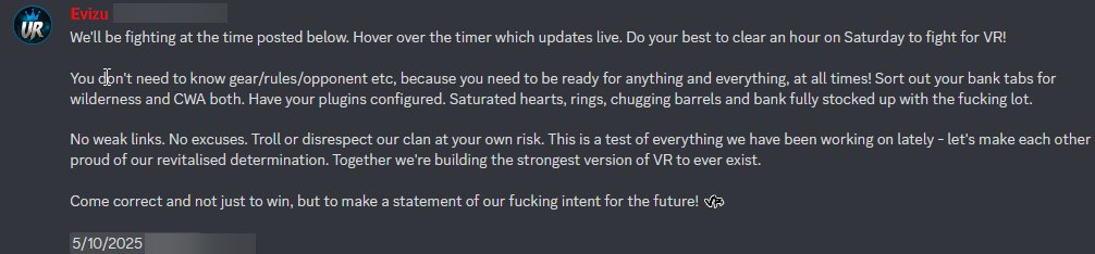 RoTNewsNetwork's tweet image. 🚨BREAKING NEWS🚨

📢 @VR'S COMEBACK TRIP ("THE STRONGEST VERSION OF VR TO EVER EXIST"🤣) BACKFIRED!

VR, BC, VIT, TOK, APC, FINS &amp;amp; AF ALL MEGA PREPPED(SUB 20 PULLS ALL AROUND!)🤏🦐

TAKE A LOOK BELOW TO SEE HOW LONG THE "FIGHT" LASTED!🤷‍♂️

👇 👇 👇 👇 👇 👇 👇