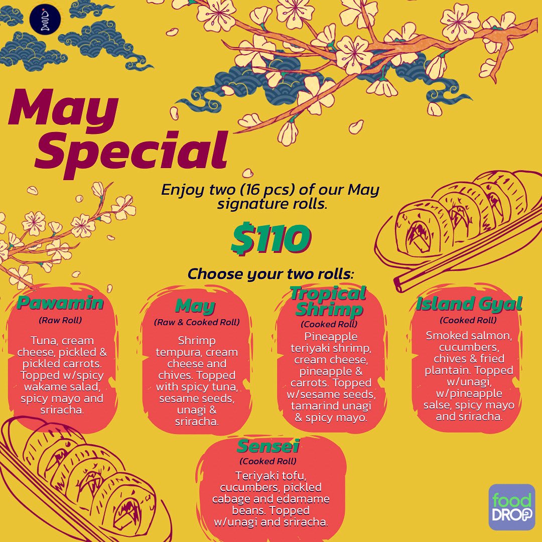 Sushi Plug🥢🍣 (@sushiplugltd) on Twitter photo How are we feeling about the month of May? How are we feeling about the month of May?