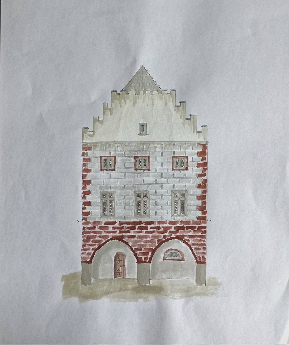wojczym's tweet image. House from the game Kingdom come deliverance 2.