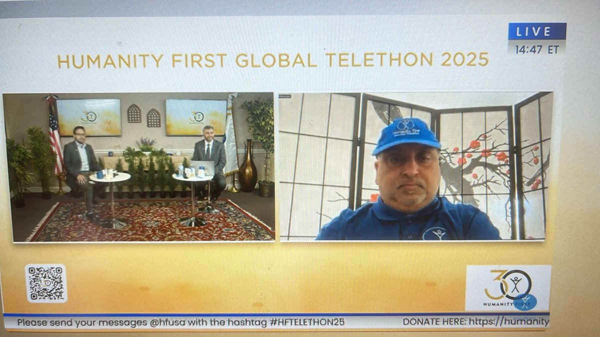 🎙️ LIVE: Dr. Mahmood Qureshi on Disaster Relief 🌍🚨

Join us as Dr. Mahmood Qureshi discusses the crucial role of disaster relief efforts and how Humanity First is on the front lines, providing life-saving assistance to communities in crisis.

Dr. Qureshi’s expertise and