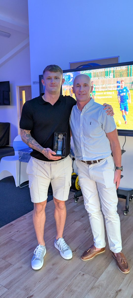 BroadbridgeHeath FC (@thebearsbbhfc) on Twitter photo Third award of the evening is our Top Goalscorer award which goes to <a href="/goldson_mark/">Goldy</a> who scored 21 goals for The Bears this season! Well done Goldy! Third award of the evening is our Top Goalscorer award which goes to <a href="/goldson_mark/">Goldy</a> who scored 21 goals for The Bears this season! Well done Goldy!