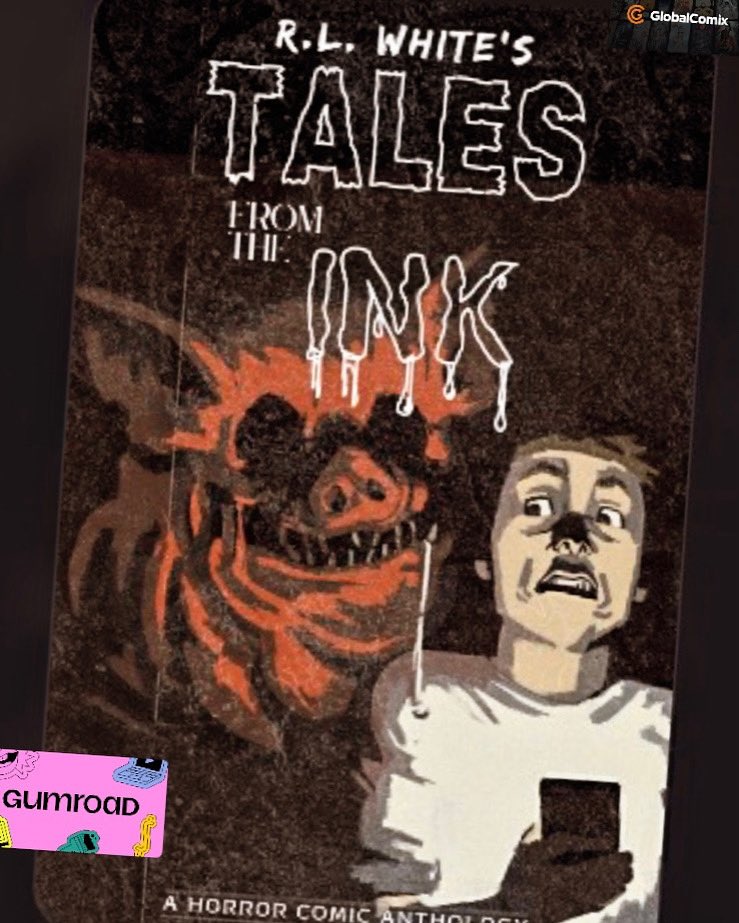 My scary new horror comic anthology is out now! Link in bio ~ 😱 [ available on gumroad &amp; globalcomix ]