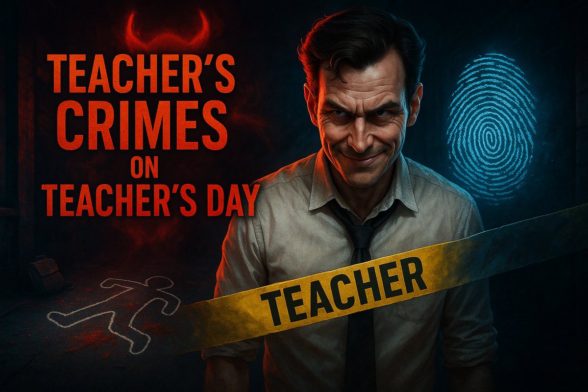 vanitafiles's tweet photo. Teachers Day Turns Deadly: A Twisted Crime They Tried to Hide 😱
🎞️ [https://t.co/4Ra54v7MZo] Teachers Day  What Really Happened https://t.co/lfa8EK7gva