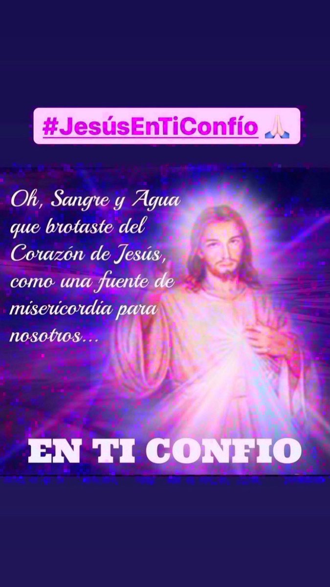 soralem (@sgargbe) on Twitter photo #JesúsEnTiConfío ✝️🛐🙏🏻 #JesúsEnTiConfío ✝️🛐🙏🏻