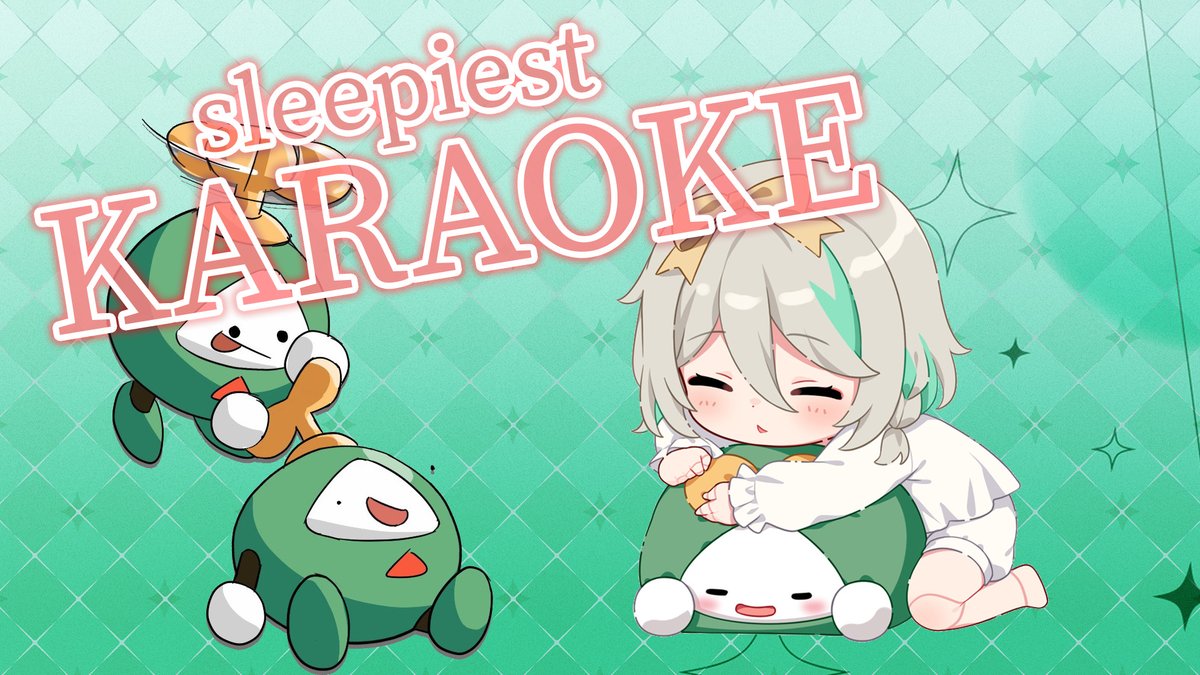 ceciliaimgreen's tweet photo. I'M AWAKE! UNARCHIVE KARAOKE is happening!
Let's have the most relaxing casual karaoke of the world! 

starting in 1h! YAY 
🍵https://t.co/LYHFDtBvGU🍵
#ImmerScreen https://t.co/C2brYDAAoV