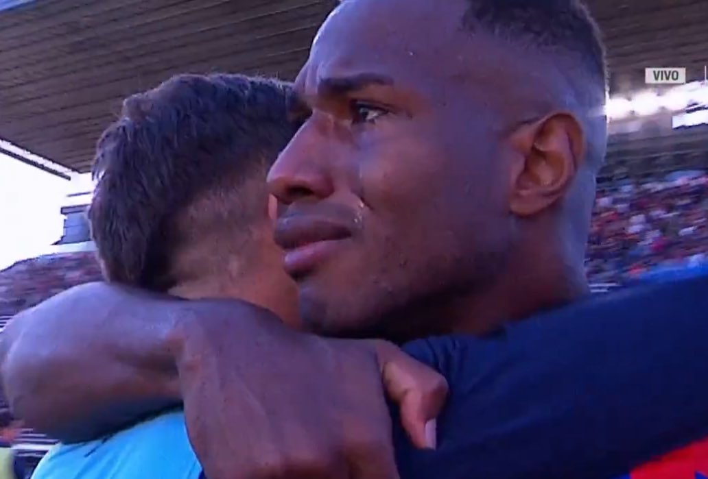 Esto es por vos, negro. #SanLorenzo