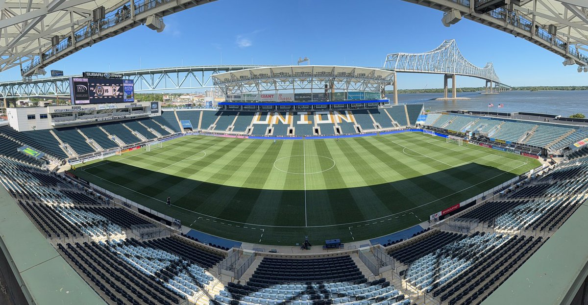 union_grounds's tweet image. A picture perfect day for a @PhilaUnion game