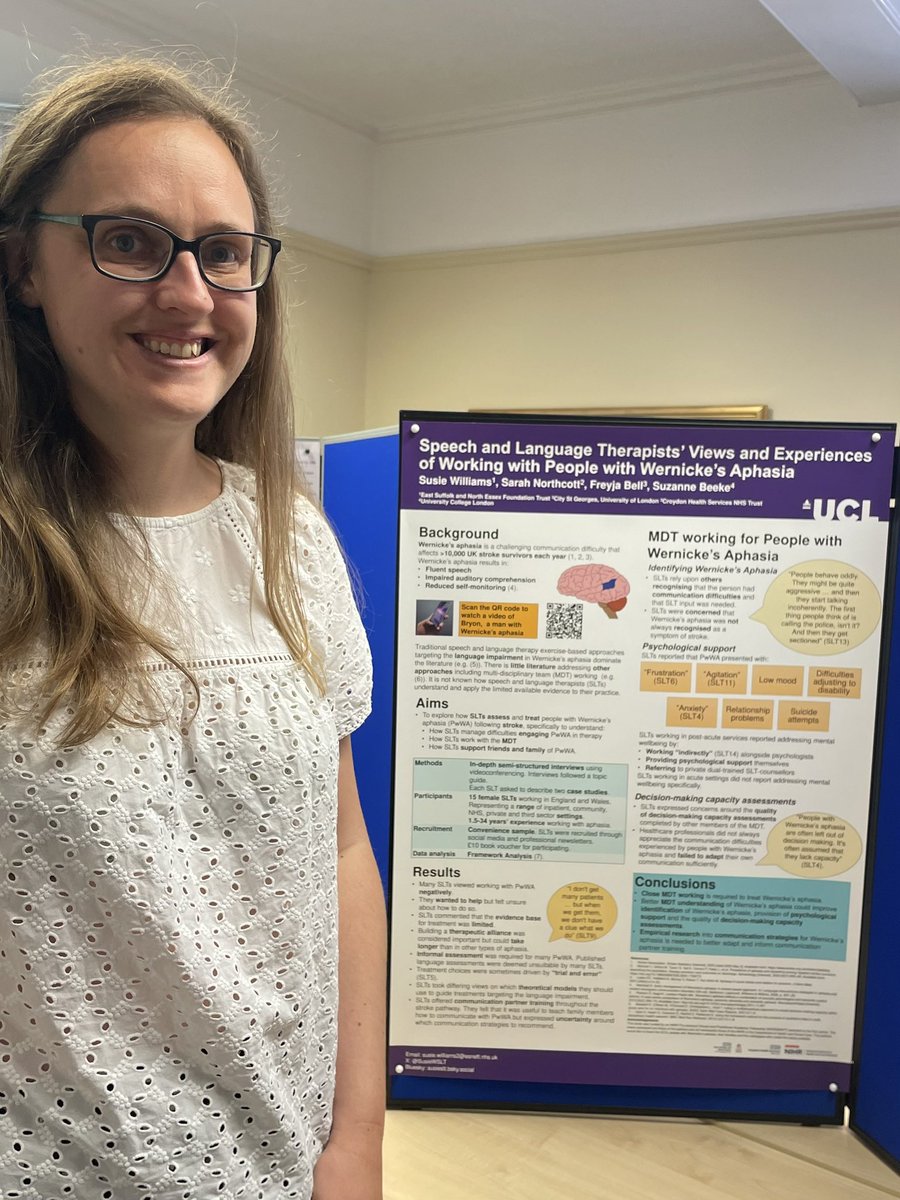 Susie Williams (@susiewslt) on Twitter photo Great day at the <a href="/CAHPRangliaeast/">CAHPR East Anglia</a> 2025 Conference and thrilled to win the Best Poster prize with <a href="/BCAphasia/">Better Conversations Lab</a> <a href="/freyjabell/">Freyja Bell</a> <a href="/SarahNorthcott8/">Sarah Northcott</a> <a href="/Team_ESNEFT/">Team ESNEFT</a> Great day at the <a href="/CAHPRangliaeast/">CAHPR East Anglia</a> 2025 Conference and thrilled to win the Best Poster prize with <a href="/BCAphasia/">Better Conversations Lab</a> <a href="/freyjabell/">Freyja Bell</a> <a href="/SarahNorthcott8/">Sarah Northcott</a> <a href="/Team_ESNEFT/">Team ESNEFT</a>