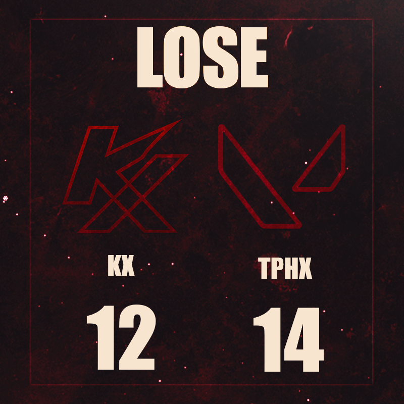 Premier’de bugün Team KARNYX olarak 1 win, 1 lose aldık. Haftayı böyle tamamladık. Önümüzdeki hafta daha iyisi için çalışmaya devam! 💪
#KARNYX 🩸⚔️