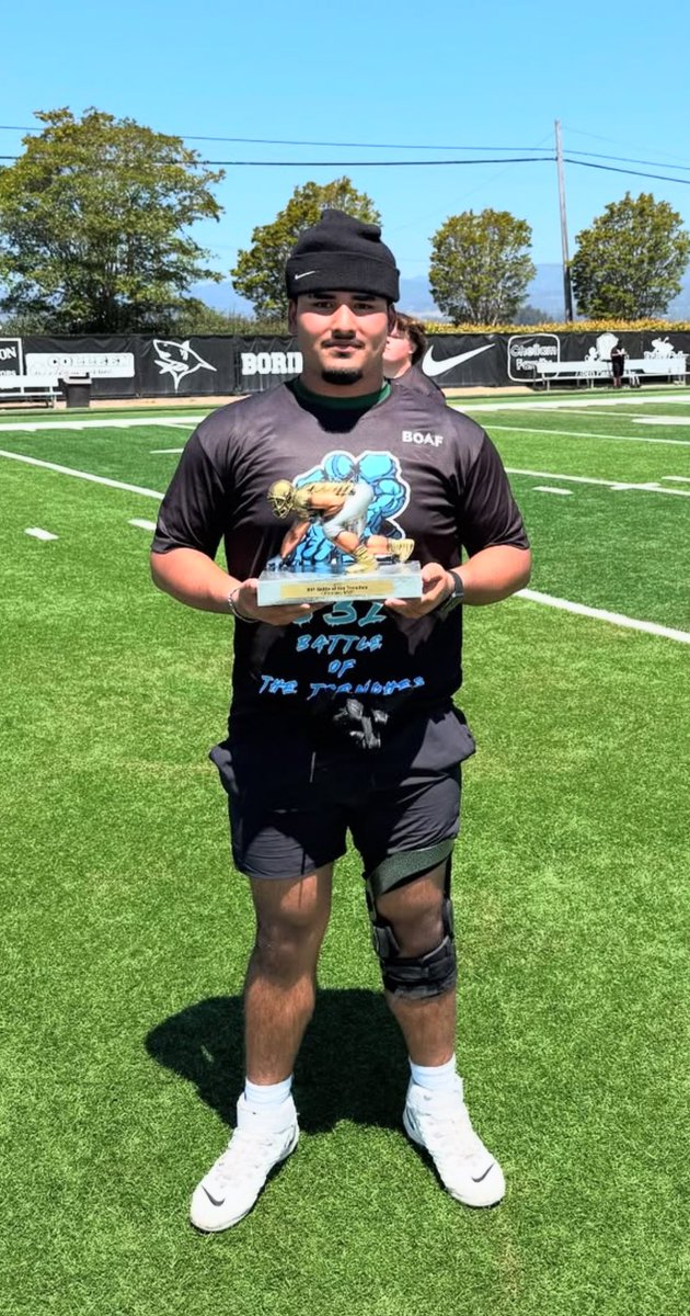 Jorge Martinez (@jjmartinezz831) on Twitter photo Took home Offensive MVP at the 831 battle of the trenches camp 🙏🙏
#AGTG <a href="/CoachRomero_CC/">Coach Romero </a> <a href="/Ramoss32_era/">ALEXIS RAMOS</a> <a href="/Alisal_football/">Alisal Football</a> <a href="/CabrilloFB_/">Cabrillo College Football</a> <a href="/CoachEstrada831/">Coach Estrada</a> <a href="/isaacduenas_52/">Isaac Duenas</a> Took home Offensive MVP at the 831 battle of the trenches camp 🙏🙏
#AGTG <a href="/CoachRomero_CC/">Coach Romero </a> <a href="/Ramoss32_era/">ALEXIS RAMOS</a> <a href="/Alisal_football/">Alisal Football</a> <a href="/CabrilloFB_/">Cabrillo College Football</a> <a href="/CoachEstrada831/">Coach Estrada</a> <a href="/isaacduenas_52/">Isaac Duenas</a>