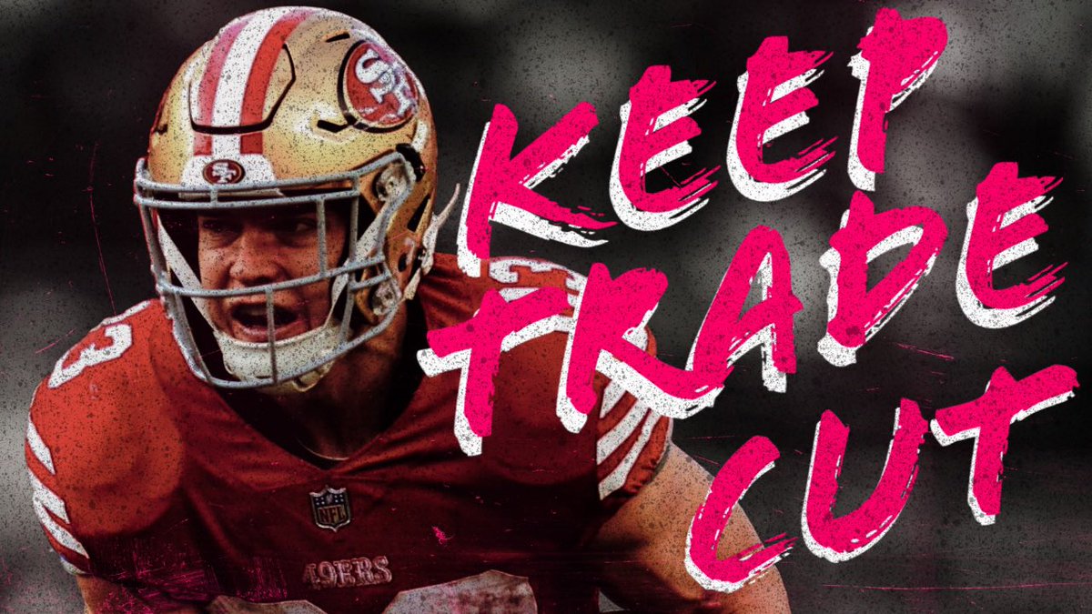 🚨 ICYMI 🚨 

🔥KEEP / TRADE / CUT SHOW🔥

We put together some tricky trios as we play a game of ‘Keep, Trade, Cut’

🌟 Year 2 QBs
🌟 Aging RBs
🌟 Tricky TEs

+ more!

Give us a watch below!

🔴 youtu.be/4SYtBRIQT3k?si…