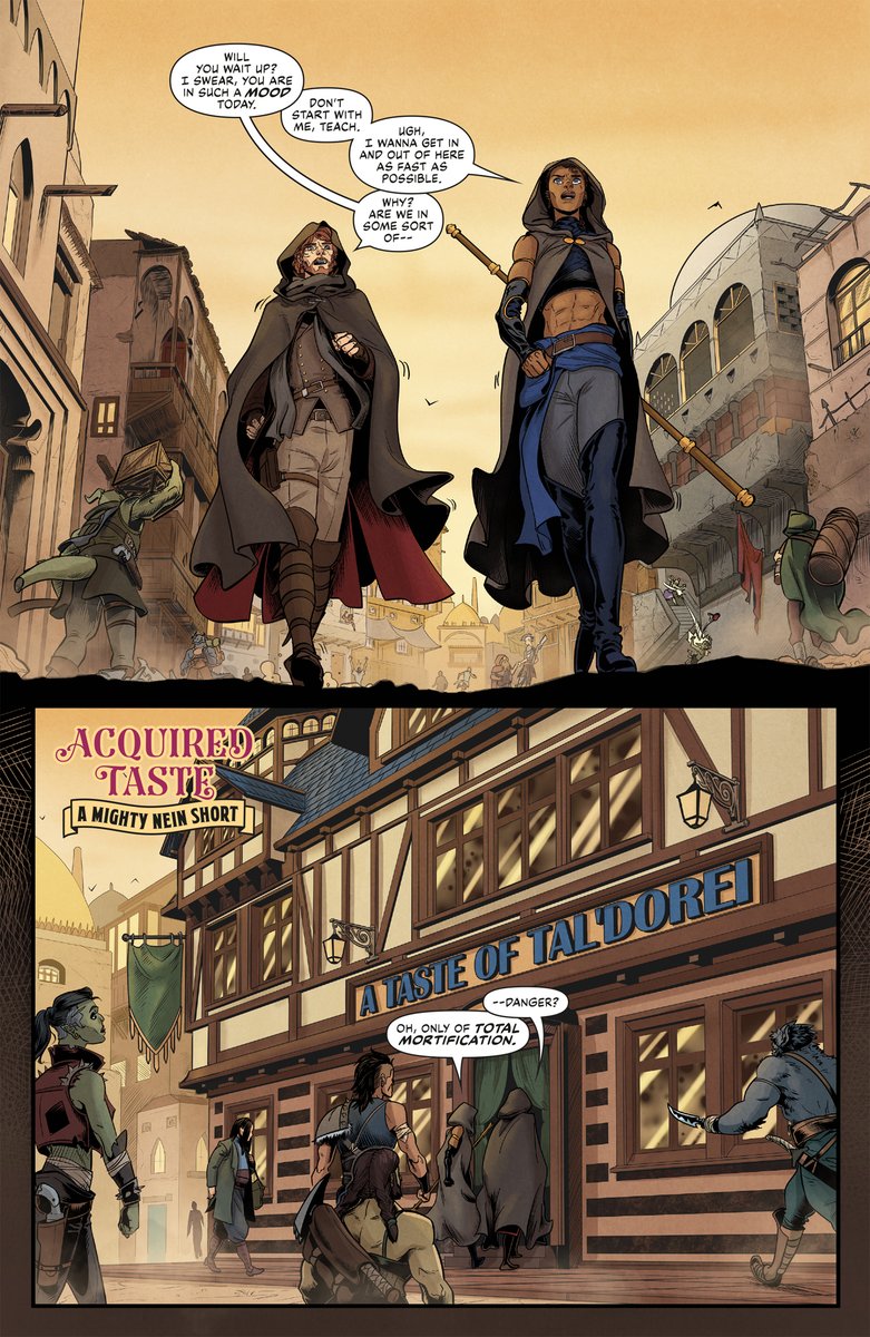 ICYMI: Our Free Comic Book Day comics are available now on the Dark Horse website and wherever you get your digital comics: bit.ly/3RX9zQQ

In our general issue, check out two new stories from the worlds of Critical Role and Black Hammer.

By @sammaggs, Jeff Lemire,