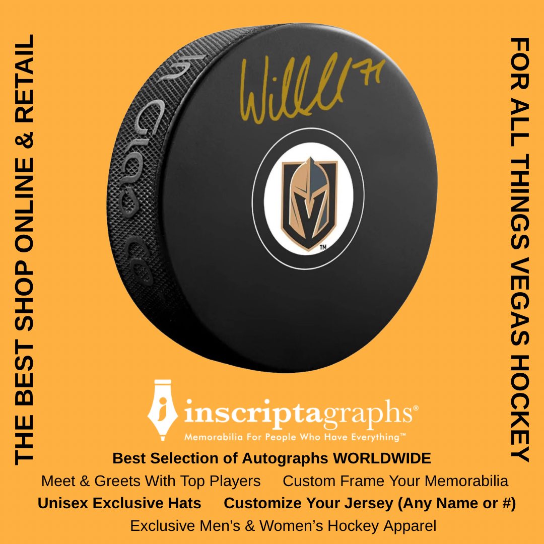 SinBin.vegas (@sinbinvegas) on Twitter photo 🚨 <a href="/inscriptagraphs/">Inscriptagraphs Memorabilia</a> Game 3 Contest!
Tonight's prize is a signed puck from the upcoming private William Karlsson signing.
To win, guess the number of seconds Karlsson will be on the ice against McDavid tonight. Closest without going over wins. Good luck! 🚨 <a href="/inscriptagraphs/">Inscriptagraphs Memorabilia</a> Game 3 Contest!
Tonight's prize is a signed puck from the upcoming private William Karlsson signing.
To win, guess the number of seconds Karlsson will be on the ice against McDavid tonight. Closest without going over wins. Good luck!