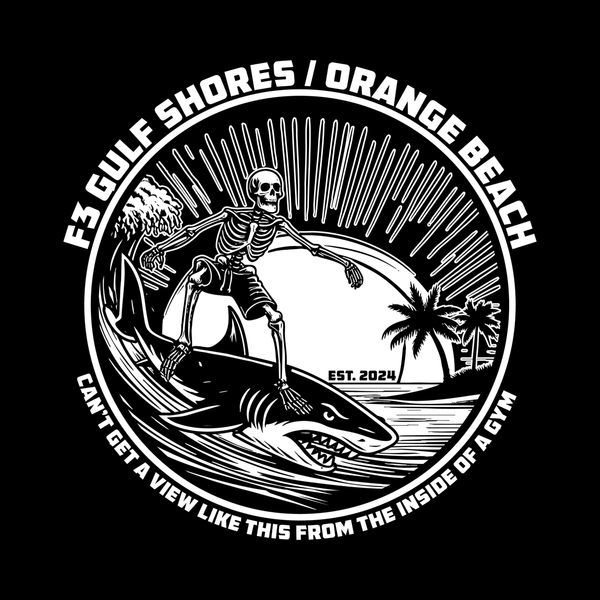 Another #f3logosbysnickers hot off the presses!! Check out <a href="/f3gsob/">F3GulfShoresOrangeBeach</a> ! Get one at f3gear.com/collections/ac… #logos #mudgear #gearME #F3counts #f3gear @f3nation