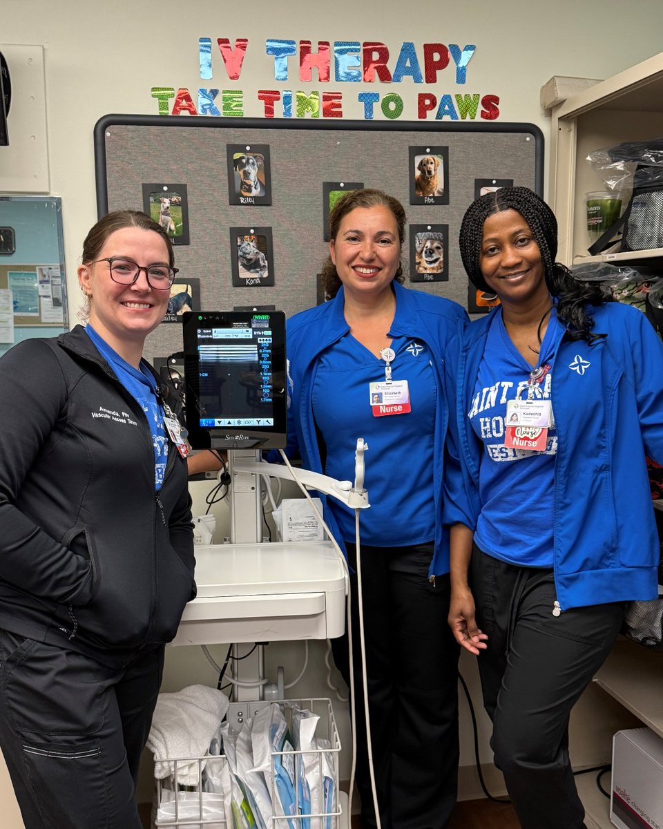 This Nurses Week, we're recognizing the knowledgeable and dedicated nurses in our IV Therapy team at Saint Francis Hospital.

Thank you for bringing comfort, confidence, and clinical excellence to every infusion.