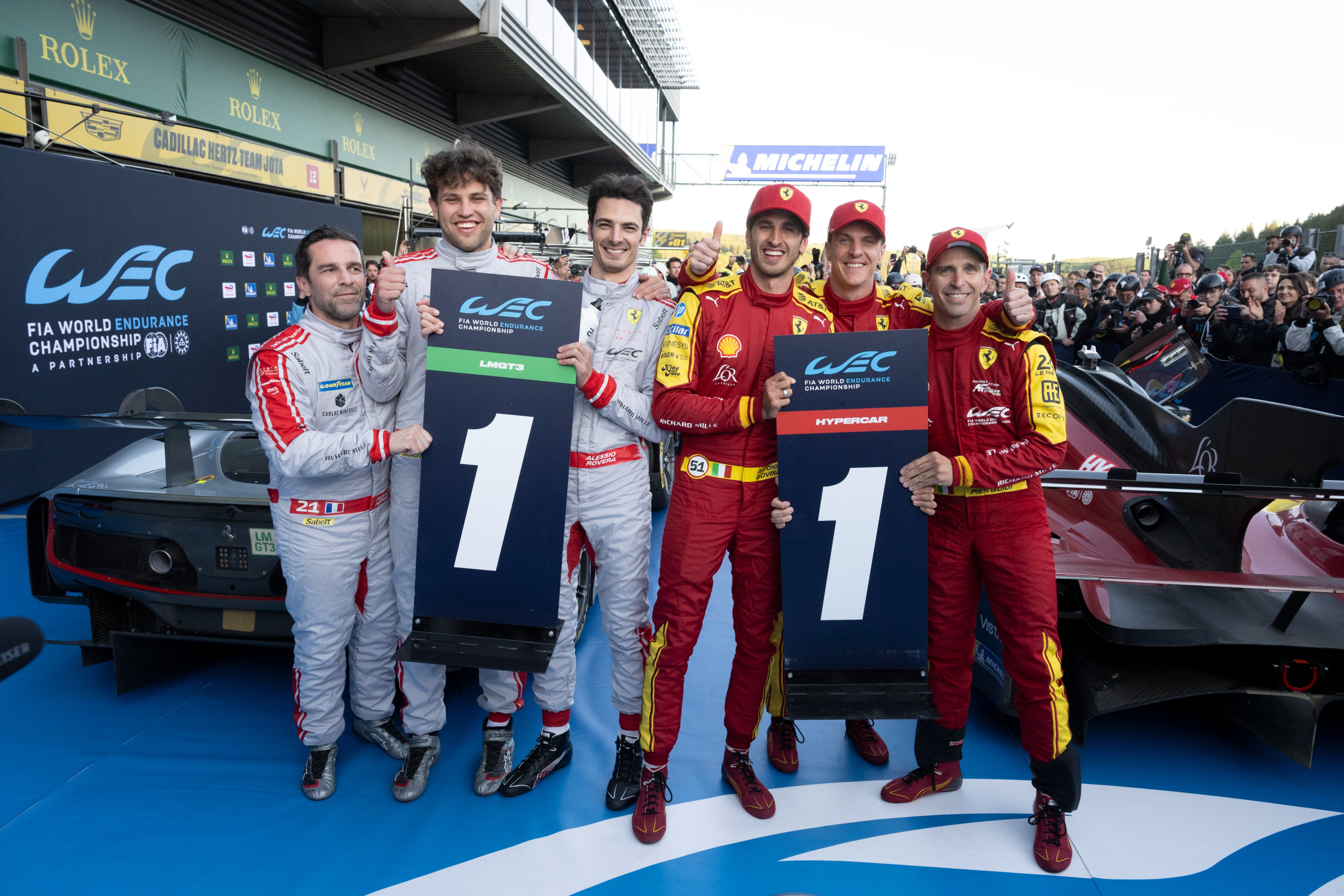 Ferrari aces Spa 6 Hours strategy despite strong opposition