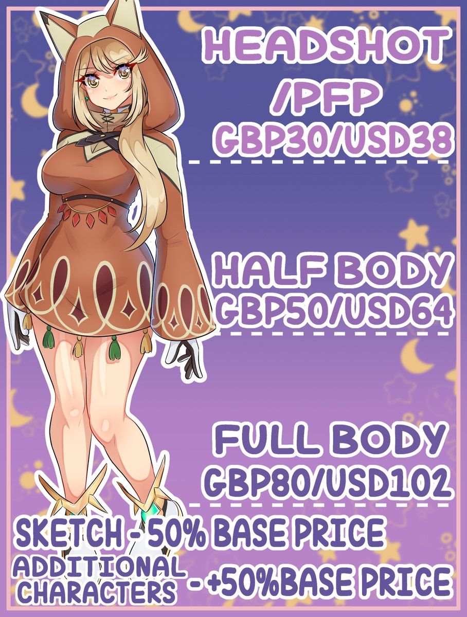 YaizaBerry's tweet image. ~2025 cømms info~
RTs appreciated! Thanks for your support! 💖