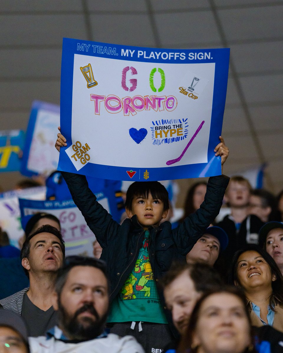 PWHL_Toronto's tweet photo. The playoff energy at home has been UNREAL and the signs have not disappointed 🫶

Can’t wait to take this energy with us into Games 3 and 4!

Toronto Sceptres x @CanadianTire https://t.co/braDkNYiJy