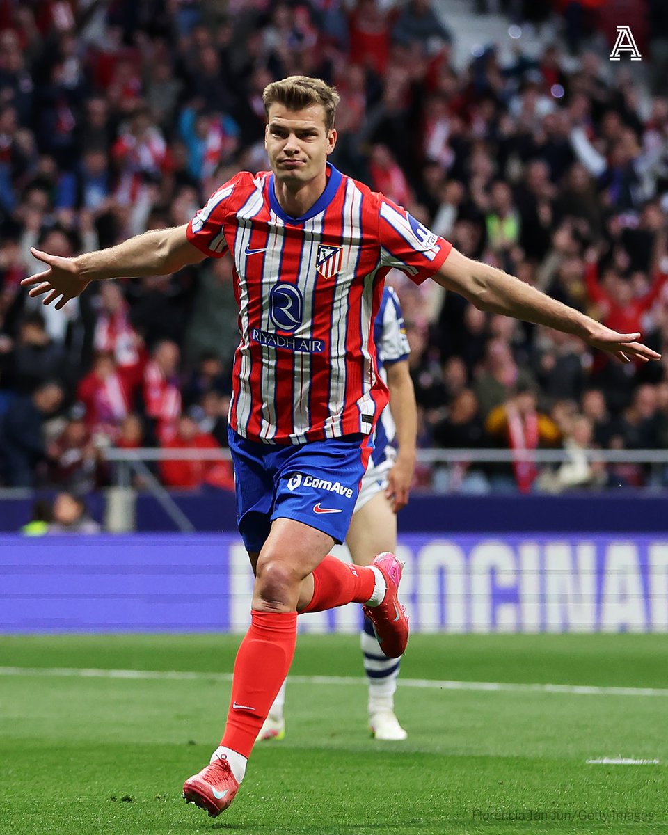 ❗Alexander Sorloth catatkan hattrick tercepat di LaLiga.

7' (1-0) 
10' (2-0)
11' (3-0)

📝: <a href="/LaLiga/">LALIGA</a>