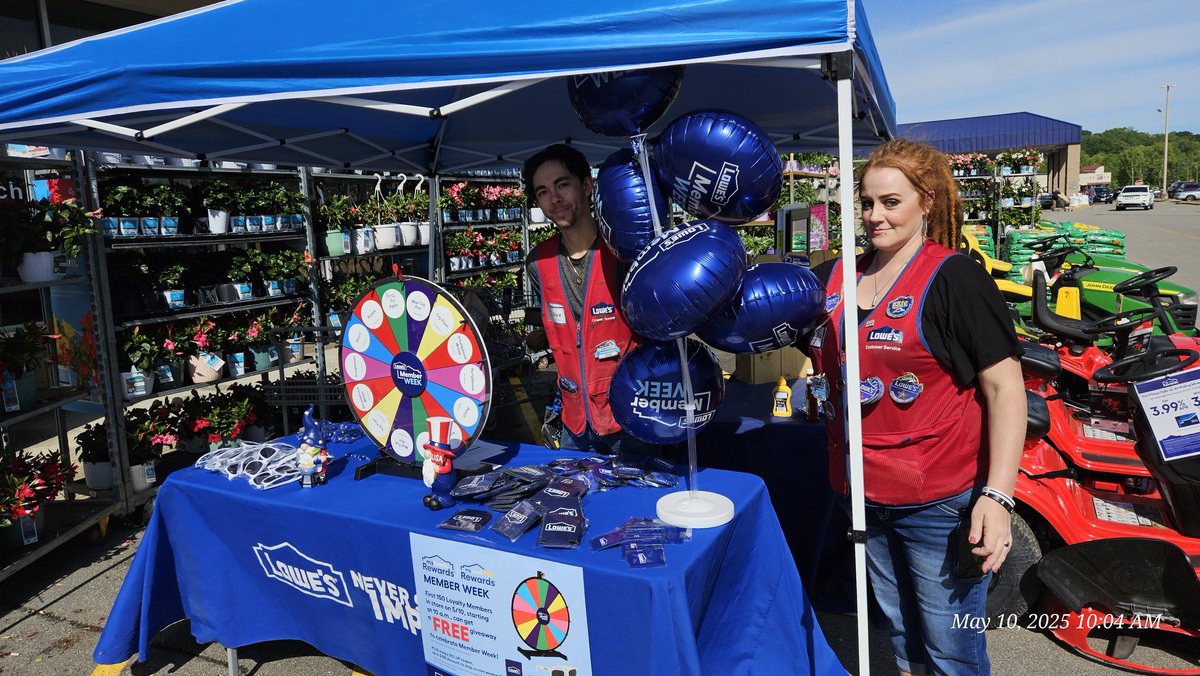 Jason Hunt (@huntjasonr) on Twitter photo My Lowe's Rewards members will get to Spin-to-Win prizes and get 20% off their purchase today at Lowe's in Ashland, KY <a href="/d_bennett128/">Damon J. Bennett</a> <a href="/JBBailey88/">James Bailey</a> <a href="/jmmoore721/">Jeremy Moore</a> <a href="/kennygrimsley/">Kenny Grimsley</a> <a href="/DebDearing/">Deb Dearing</a> My Lowe's Rewards members will get to Spin-to-Win prizes and get 20% off their purchase today at Lowe's in Ashland, KY <a href="/d_bennett128/">Damon J. Bennett</a> <a href="/JBBailey88/">James Bailey</a> <a href="/jmmoore721/">Jeremy Moore</a> <a href="/kennygrimsley/">Kenny Grimsley</a> <a href="/DebDearing/">Deb Dearing</a>