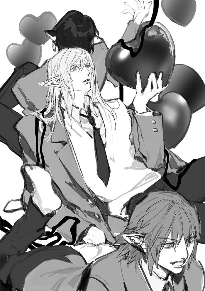 大概是男高宿舍准备晚会中，之前的废稿修修