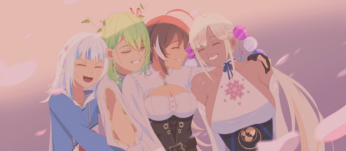 Chessssu's tweet image. #gawrt #FineFaunart #drawMEI #galaxillust