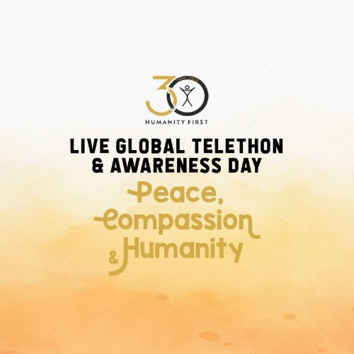 🎉 Telethon is Over, but the Giving Continues! 🌍💙

Thank you to everyone who tuned in, donated, and supported our #HumanityFirst Telethon! While the event may have ended, the need is still great, and we’re keeping donations open so you can continue making a difference.

Every