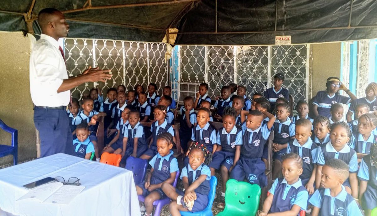 Spent most of my health promotion journey engaging with adults—but interacting with these sharp, vibrant kids was a whole new kind of joy! Their energy is sweet, contagious, and so refreshing.

#HealthPromotion #HealthEducation #YouthEmpowerment #CommunityOutreach #Gratitude