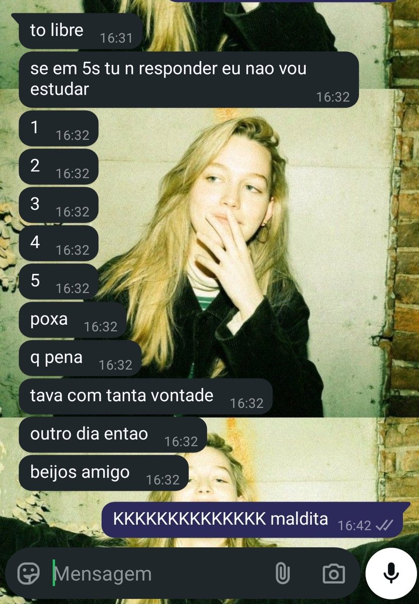 tinnstudy's tweet image. menina nojenta