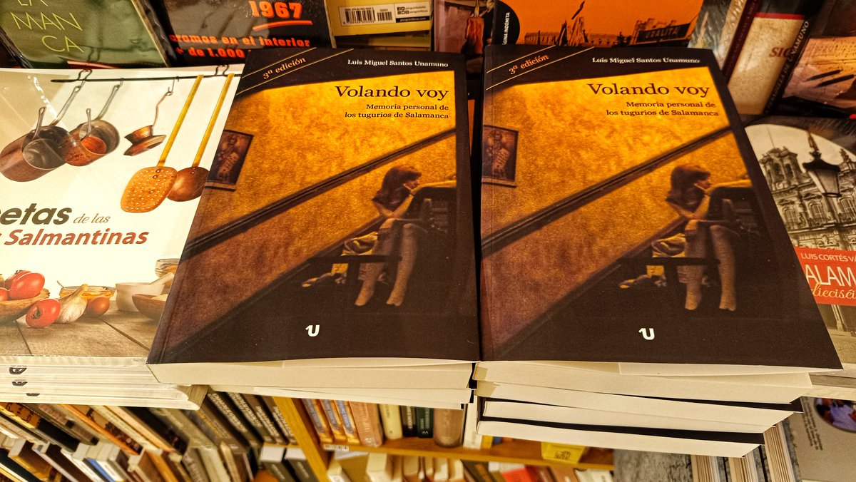 SalamancaBlog.com (@salamancablog) on Twitter photo 📖 Volando voy, memoria personal de los tugurios de #Salamanca
✒️ Luis Miguel Santos Unamuno
📚 <a href="/UNOeditorial/">UNO editorial</a>
📌 <a href="/SantosOchoaSal/">Santos Ochoa Salamanca</a>
En portada nuestra inconfundible #SaraMajada, musa fotográfica nuestra en los años en que estudió en Salamanca 📖 Volando voy, memoria personal de los tugurios de #Salamanca
✒️ Luis Miguel Santos Unamuno
📚 <a href="/UNOeditorial/">UNO editorial</a>
📌 <a href="/SantosOchoaSal/">Santos Ochoa Salamanca</a>
En portada nuestra inconfundible #SaraMajada, musa fotográfica nuestra en los años en que estudió en Salamanca
