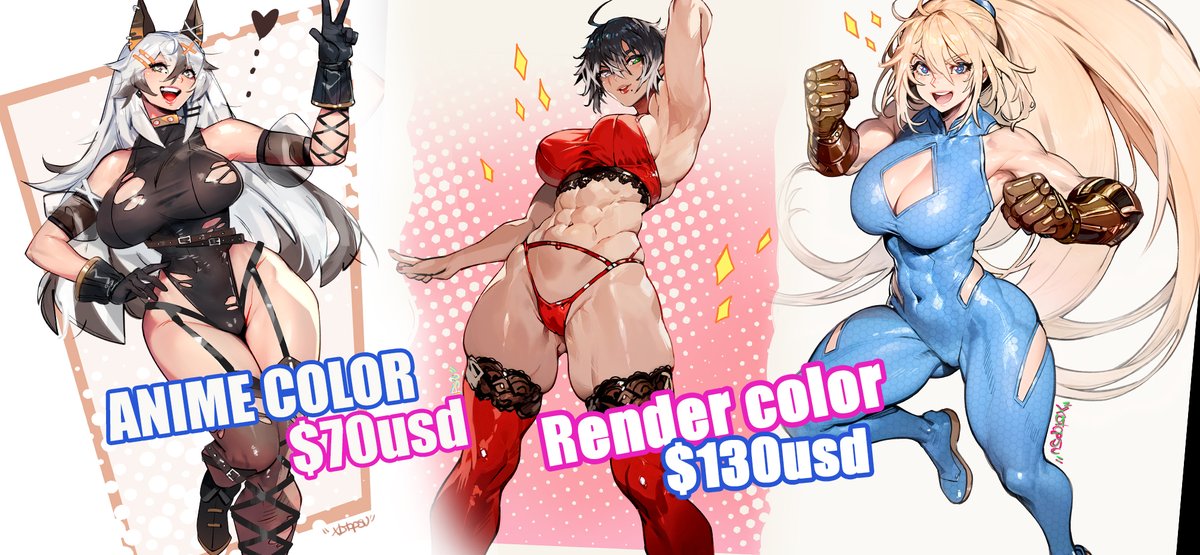 -OPEN- Commission is now available! (2 slot)   DM only 2 slot  rules: deviantart.com/xdtopsu01/jour…
read the rules