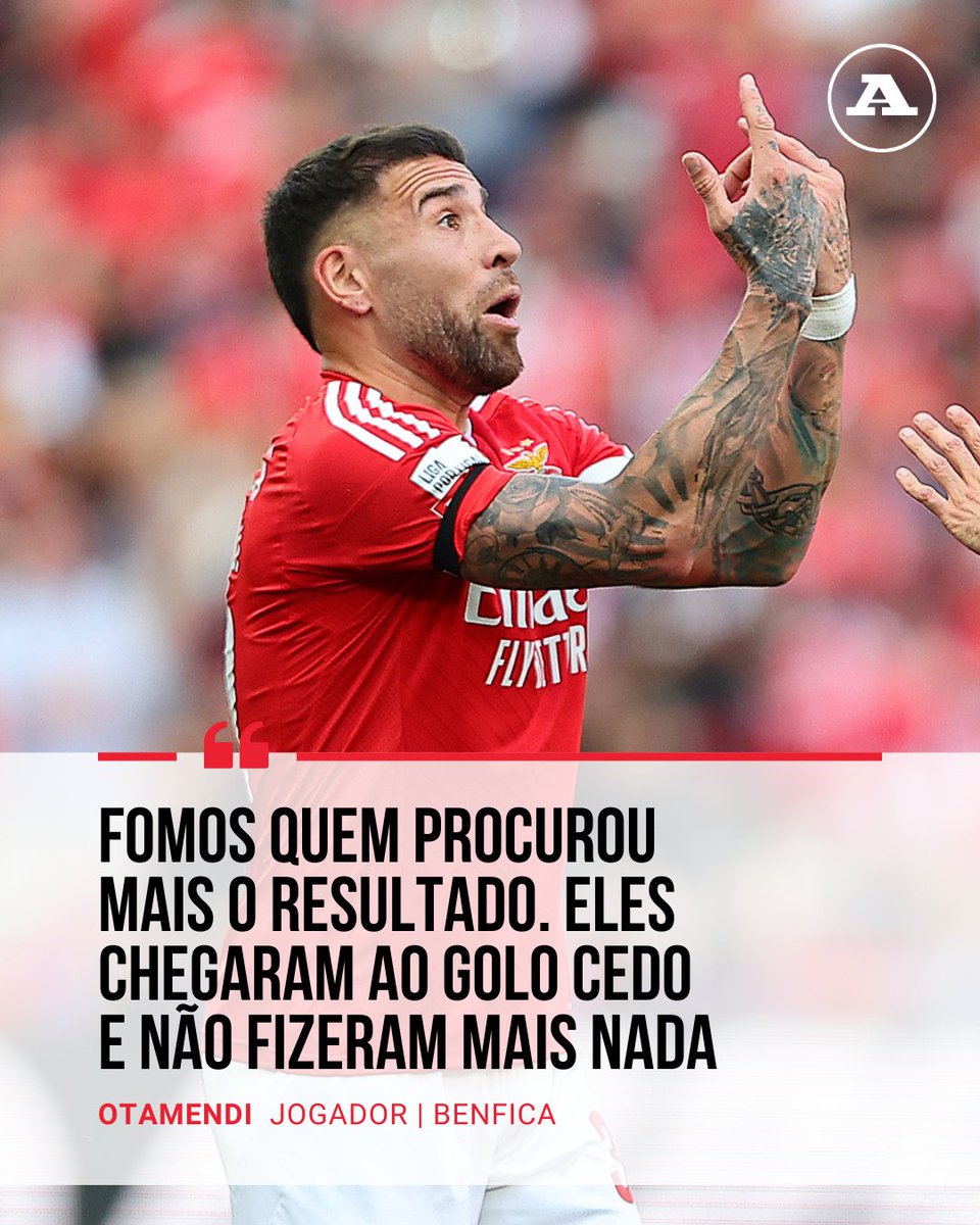 abolapt's tweet photo. Otamendi e Francisco Trincão reagiram ao empate entre Benfica e Sporting (1-1). 🦅🦁
O capitão das águias afirmou que o Benfica foi quem mais procurou mais o resultado positivo. Já Trincão destacou que os leões «têm tudo nas suas mãos» se quiserem ser campeões.
#abolanoderbi https://t.co/ynZmgekCV4