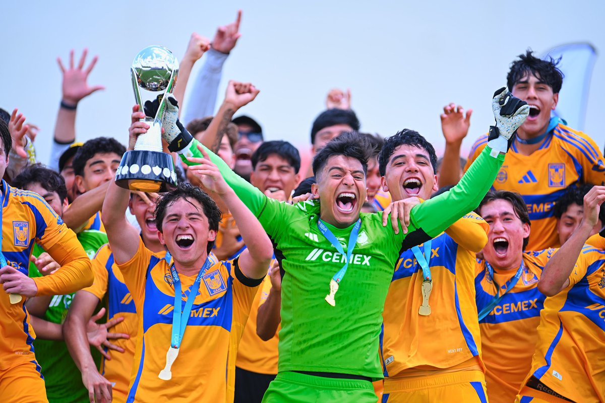 migangelgarzam's tweet photo. Nuestros @ClubTigresFB Sub-19 son campeones de su categoría en la @LigaBBVAMX 

Enhorabuena a todos ellos🙌 https://t.co/qfi7rMOv8q