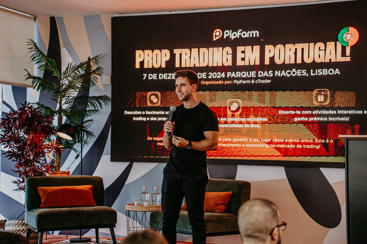 PipFarm | Funded Trader Firm (@thepipfarm) on Twitter photo Meet <a href="/joaocardosd/">João Cardoso</a> 👋 the special guest joining <a href="/Jamesglyde/">James Glyde</a> and <a href="/anaskenderska/">Ana Skender</a> at the next PipFarm Roundup 📢
João takes care of our substantial Portuguese community and is organising our upcoming event in Porto 🇵🇹 Meet <a href="/joaocardosd/">João Cardoso</a> 👋 the special guest joining <a href="/Jamesglyde/">James Glyde</a> and <a href="/anaskenderska/">Ana Skender</a> at the next PipFarm Roundup 📢
João takes care of our substantial Portuguese community and is organising our upcoming event in Porto 🇵🇹