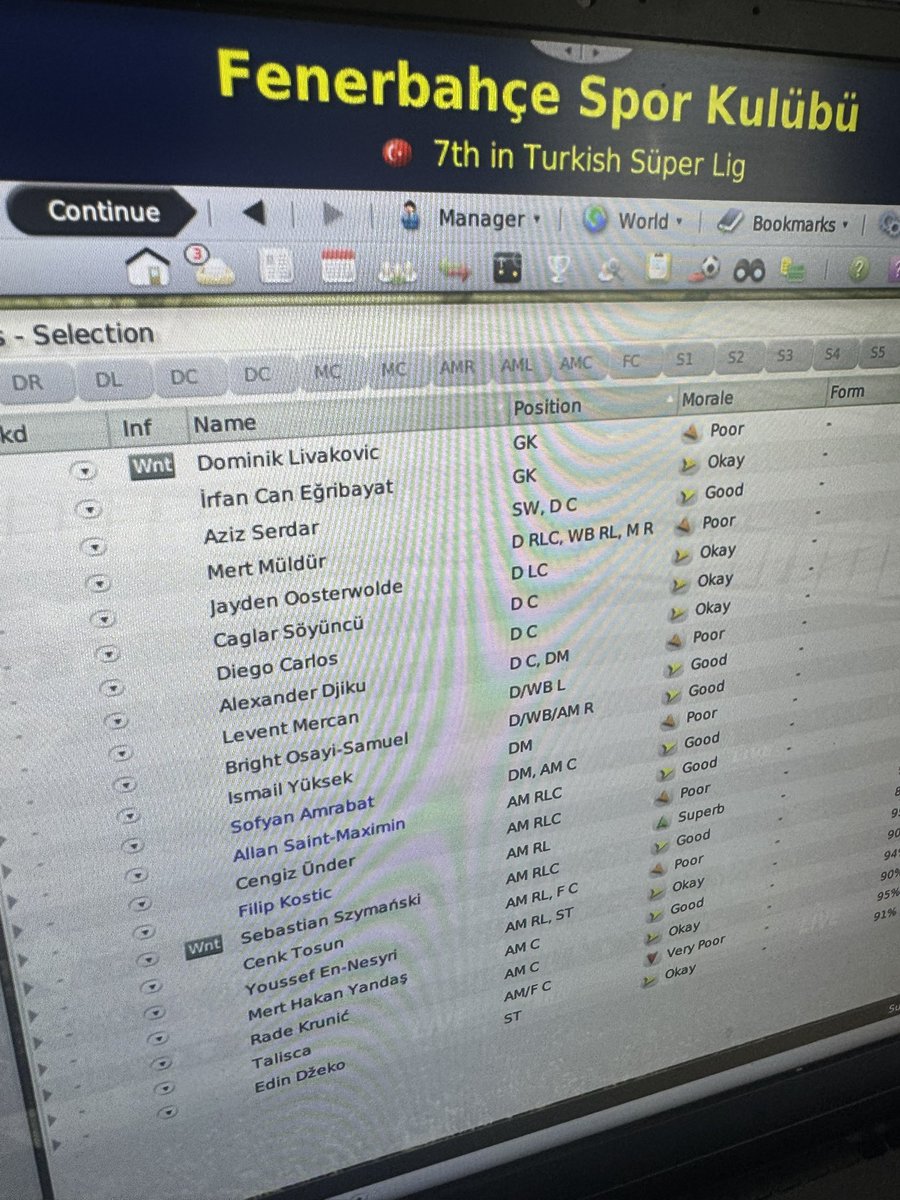 FMHikayeleri's tweet image. Efsane Oyun ve Güncel Transferler #FM08