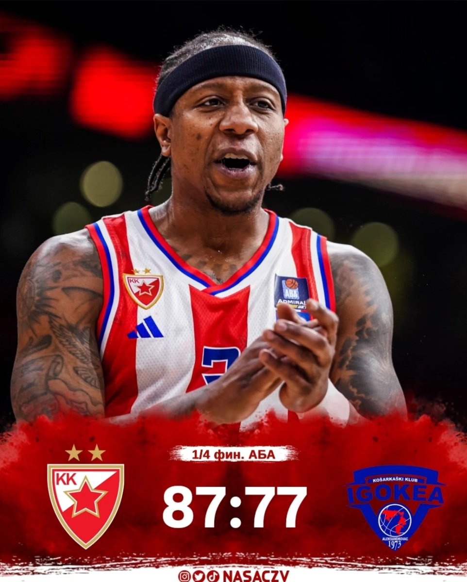 Победа у првом мечу плеј офа Аба лиге 🔥🔴⚪ #kkcz