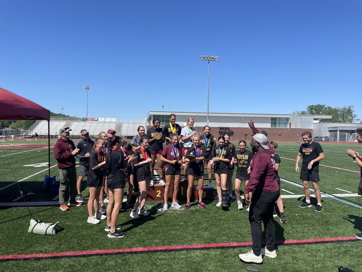 Congrats to our Girls Track &amp; Field team as they won the BCIAA CHAMPIONSHIP!