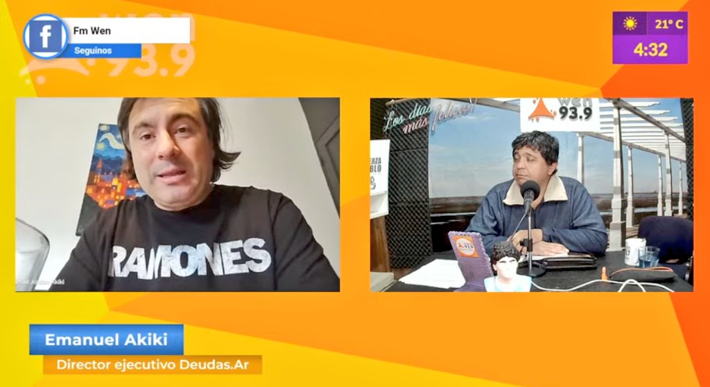 Gracias a Medio Nacional <a href="/RadioWenFm/">Fm Wen</a> de Quilmes Provincia de Buenos Aires por permitirme ser parte activa de su programación ahora este 2025. Hablamos sobre el <a href="/HotsaleArg/">Hot Sale Argentina</a> y como evitar cualquier tipo de abusos y estafas.