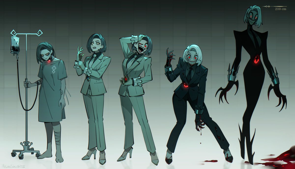 Anna &amp; Adda’s transformation 🫣
#oc