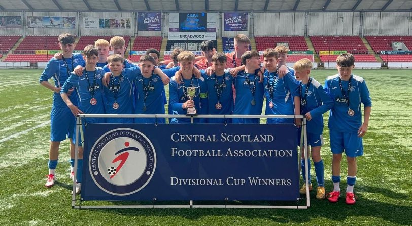 Huge congratulations to our 2010’s whites on winning the Divisional Cup final against Baljaffray at Broadwood Stadium this afternoon ⚽️⚽️⚽️🏆🏆🏆#westertonutd #csfa #champions 
Well done boys 🥳