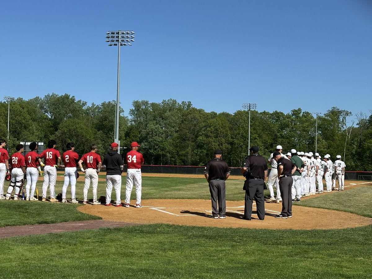 Swung over to Northern Highlands to see the night cap Quarterfinal game

It’s <a href="/BaseballRamapo/">Ramapo Baseball</a> (16-3) vs. <a href="/BergenCathBase/">Bergen Catholic Crusaders Baseball</a> (14-4)