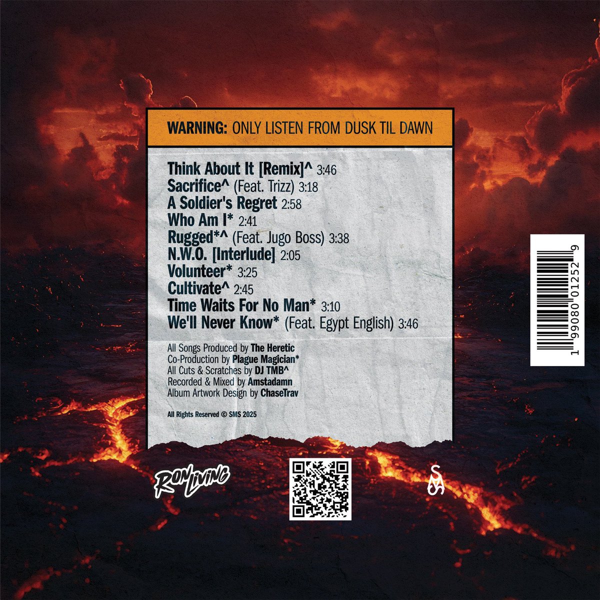 RonLiving_'s tweet image. "Tomorrow Never Happened"
-&amp;gt; New Album Available Now

Production: 
The Heretic, Plague Magician

Features:
DJ TMB, Trizz, Jugo Boss, Egypt English

Engineer:
Amstadamn

Artwork:
ChaseTrav

Link:
distrokid.com/hyperfollow/ro…