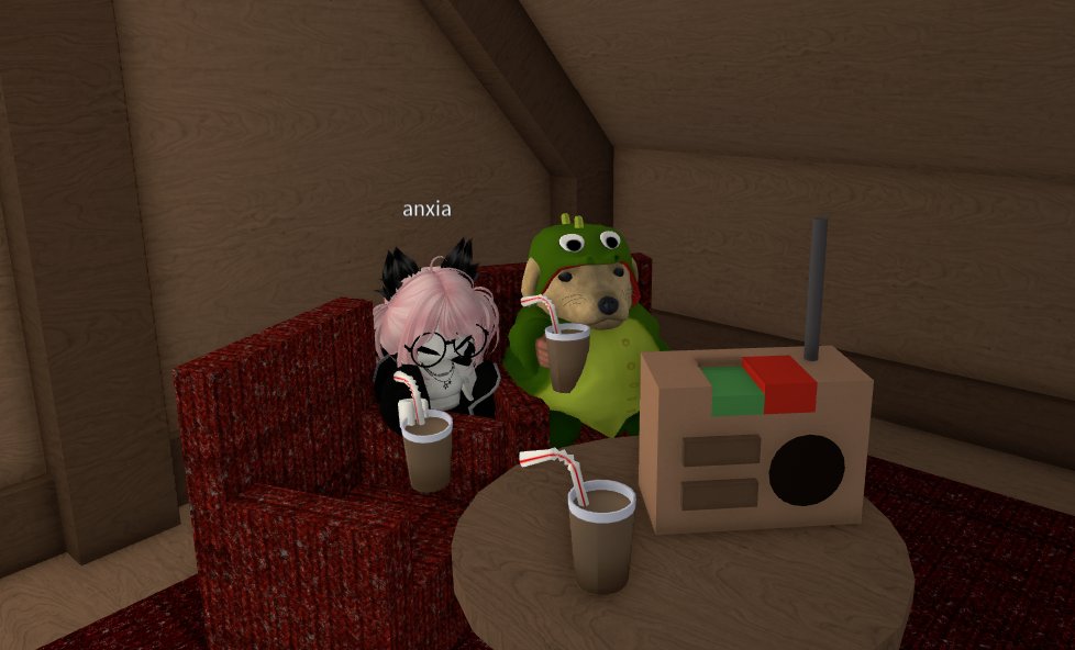 tomando la chocolatada con <a href="/anxielyss/">anxia | 💙✨</a>