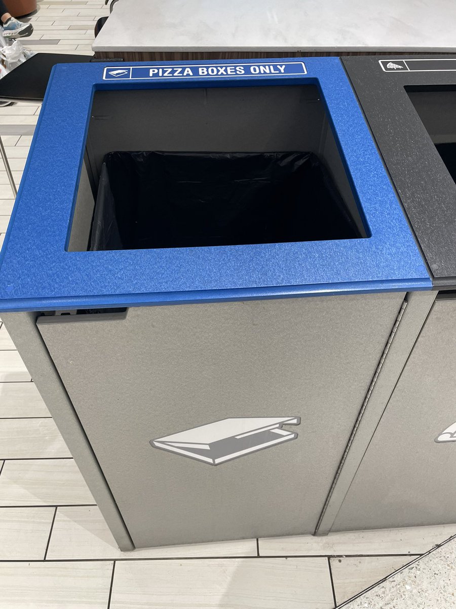 Pope Bob slapping the top of the new Vatican trash cans-
“You can fit so many deep dish boxes in one of these babies!”
