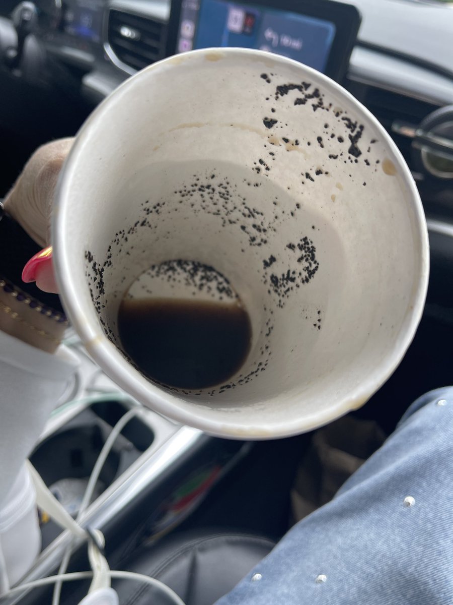 tinareeb's tweet image. Oh @Starbucks —— a nice cup of coffee this afternoon turned into a terrible mouthful of grounds!  Cough.  Cough.  The staff was great but the Jackson TN needs to do better please.  Store 25531-240707